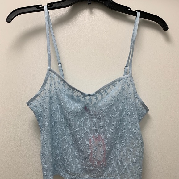 NWT Edikted star lace camisole top - light blue - Picture 3 of 5
